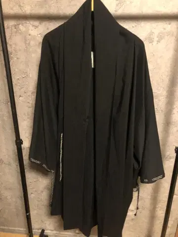 SOU SOU 소우소우 겉옷 블랙 L 모슬린 궁중 소매
