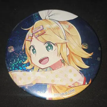 VOCALOID 카가미네 린 캔뱃지 스페이스 폴리스 츠루시마 타츠미