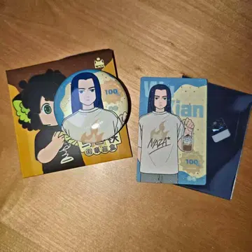 A163 라오헤이 전기 2 100% 시리즈 무한 캔뱃지 & 카드