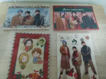 Mrs. GREEN APPLE 오리지널 비주얼 시트 4종 미세스