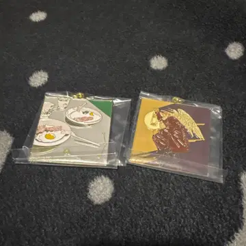 Mrs. GREEN APPLE 제일복권 메탈 참 2개