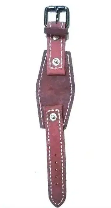 성인용 핑크 가죽 벨트 실버 스티치/비트 장식 크롬 실버 버클