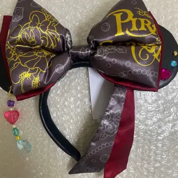 도쿄 디즈니랜드 캐리비안의 해적 파이리츠 머리띠 미니