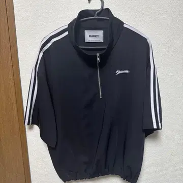 adamaste 하프 지퍼 블랙 M 사이즈
