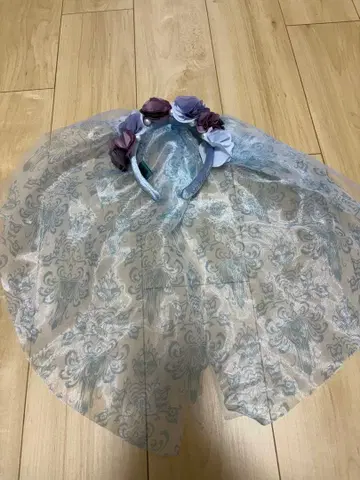 디즈니 호른티드 맨션 신부 머리띠