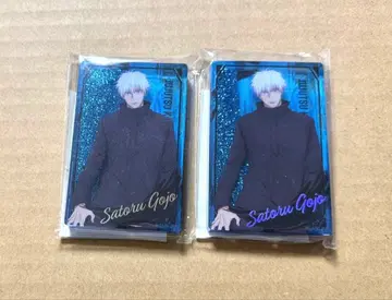 주술회전 시부야 사건 글리터 아크릴 블록 고죠 사토루 2개 세트