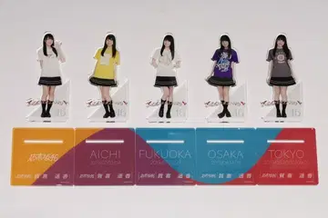 카키 하루카 아크릴 스탠드 마나츠젠코쿠 투어 2019 전 5종 세트