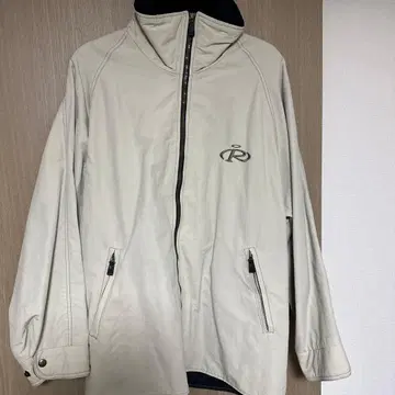 REWIND 나일론 자켓 M 크림색