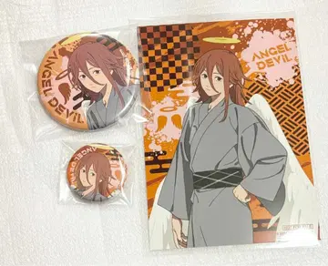 체인소 맨 천사의 악마 omatsuri 축제 캔뱃지 브로마이드
