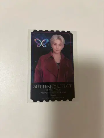 FANTASTICS 야기 유세이 클리어 티켓