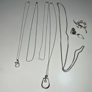 실버 925 목걸이 외 묶음 판매