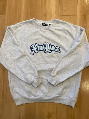 X-LARGE 그레이 맨투맨 XL