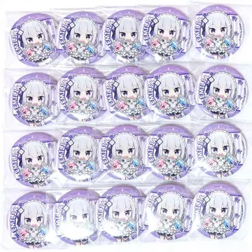 리제로 에밀리아 캔뱃지