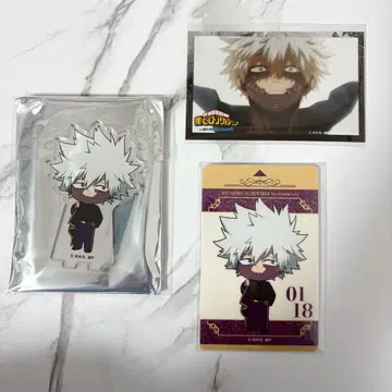 히로아카 애니카페 다비 아크릴 스탠드 플레이트 카드 특전