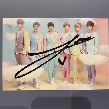 U-KISS UNB 준 이준영 사인 포함 엽서