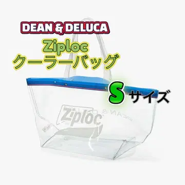 딘&델루카 Ziploc BEAMS COUTURE 클리어 토트백 S