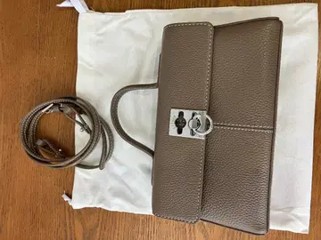 여성용 미니 숄더백 올리브 그린