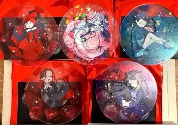 흑집사 블랙 라벨 보석 아크릴 코스터 아쿠코 시엘