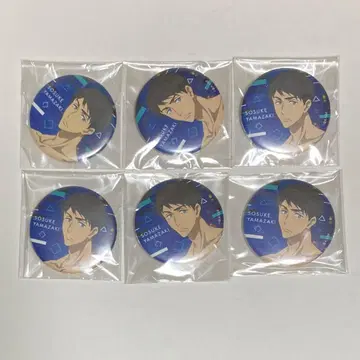 [ 미사용품 ] Free! DF 선행 상영 야마자키 소스케 캔뱃지