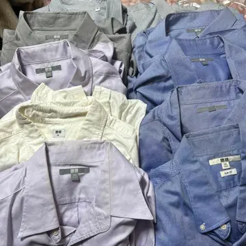 유니클로 셔츠 XXL 사이즈 10장 묶음 판매 세트 3