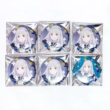 리제로 에밀리아 캔뱃지