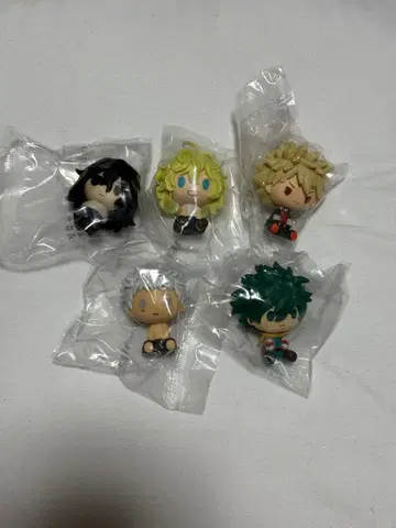 히로아카 제일복권 H상 쵸코놋코 피규어 5종