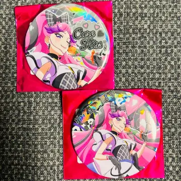 너와 아이돌 프리큐어 드림 스테이지 홀로그램 캔뱃지 큐어 키스