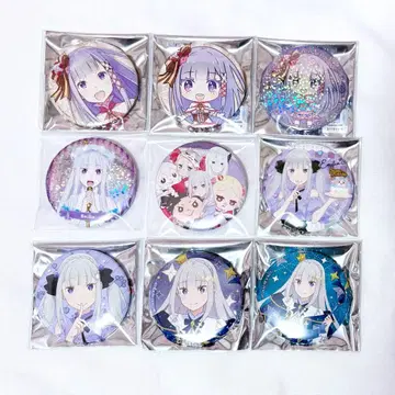 리제로 에밀리아 캔뱃지