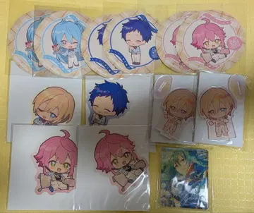 앙스타 애니카페 코롯타 아크릴 스탠드 스티커 에이치 와타루 모모키 유즈루
