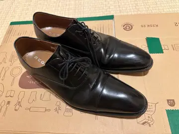REGAL 블랙 가죽 드레스 슈즈 26.5cm