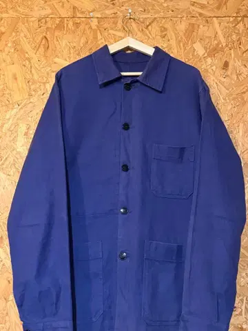 프랑스 빈티지 워크 셔츠 70s-80s 유로 밀리터리 46