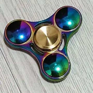 레인보우 트라이앵글 핸드 스피너