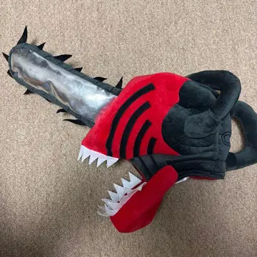 체인소 맨 봉제 인형 모자