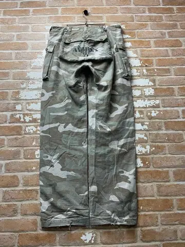 90s AVIREX 몽키 팬츠 카고 팬츠 카모플라쥬 아비렉스 구제 의류