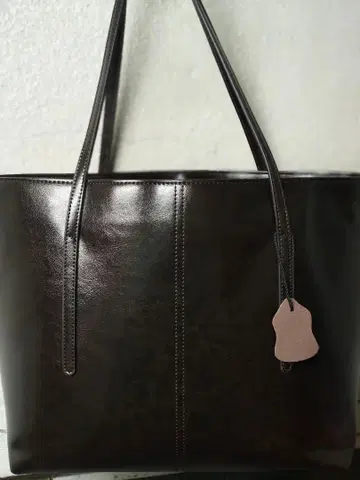 다크 브라운 토트백