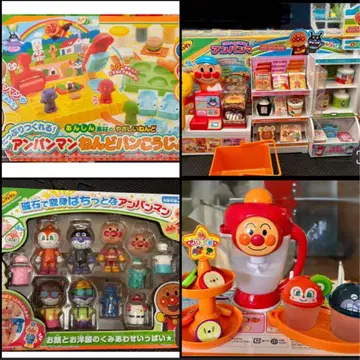 호빵맨 점토 편의점 자석 주서 세트 덤 포함