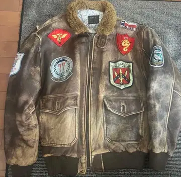 AVIREX 탑건 G-1 가죽 자켓 80년대 초판