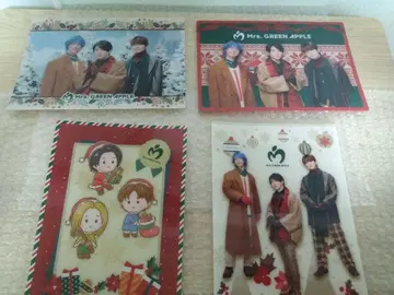 Mrs. GREEN APPLE 오리지널 비주얼 시트 컴프 4종 미세스