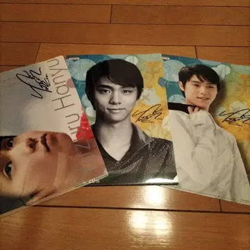 하뉴 유즈루 클리어 파일 3장 세트