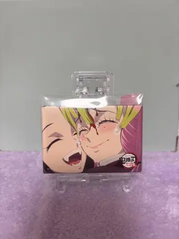 귀멸의 칼날 칸로지 미츠리 카마도 네즈코 장면 사진 스퀘어 캔뱃지 B