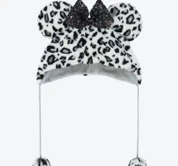 디즈니 팬캡 화이트 블랙 미니