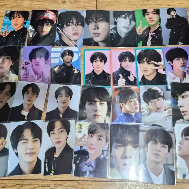 급처) 방탄 진 디아이콘 포카 일괄 덤 많음