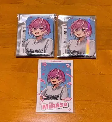 STPR family 메테오라 미카사 군 캔뱃지 사진 카세트