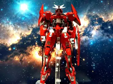 건담 프라모델 믹싱 페인팅 완료