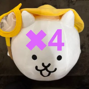 냥코 대전쟁 BIG 봉제 인형 고양이의 여름방학