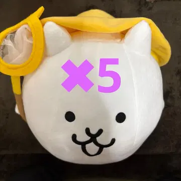 냥코 대전쟁 BIG 봉제 인형 고양이의 여름방학