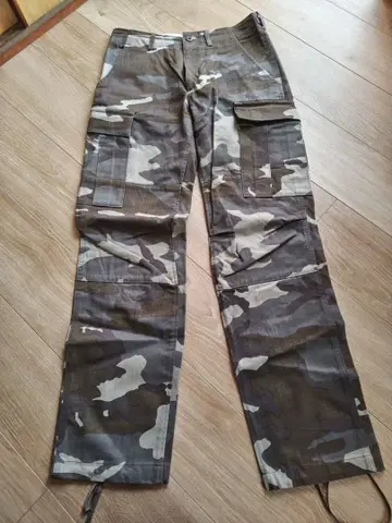 카모플라쥬 카고 팬츠 4 포켓