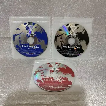 CD XJAPAN The Last Live 3장 세트