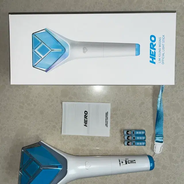 임영웅 HERO 응원봉 + 건전지 풀세트
