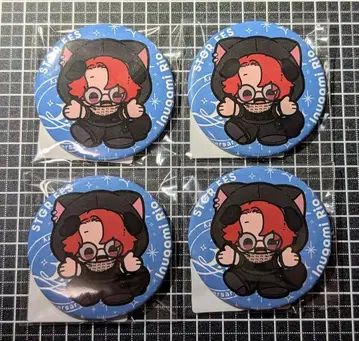 스트그라페스 이누가미 리오 경찰 가챠 C상 캔뱃지 SGPD